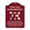 Signmission Have You Remembered We Are Not Responsible for Personal Items Left in Vehicles Double, BU-1824-23909 A-DES-BU-1824-23909 - alternate 1